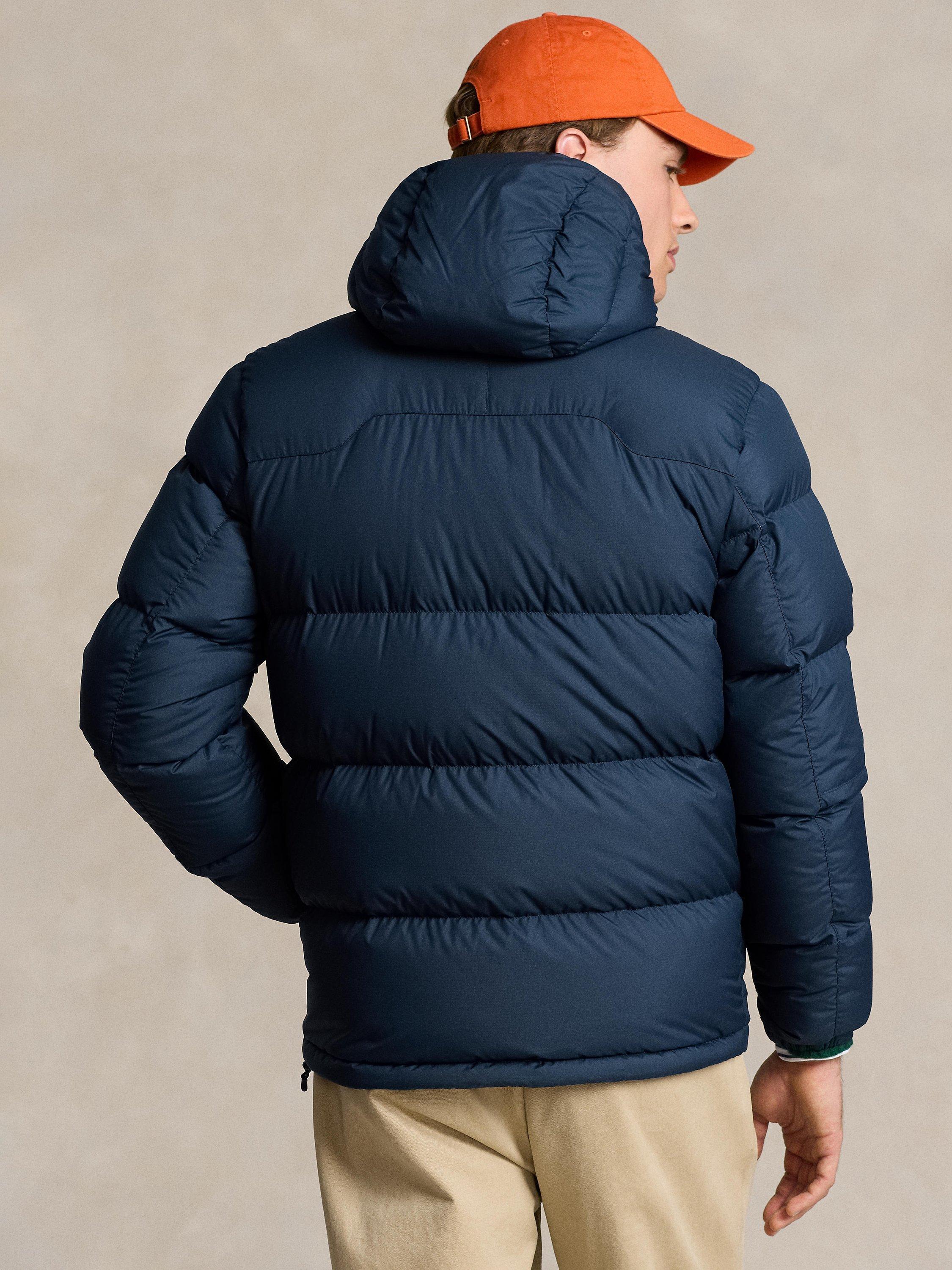 Product image 2 of 6, which shows Ralph Lauren Gorham Down Puffer Jacket, Collection Navy, S