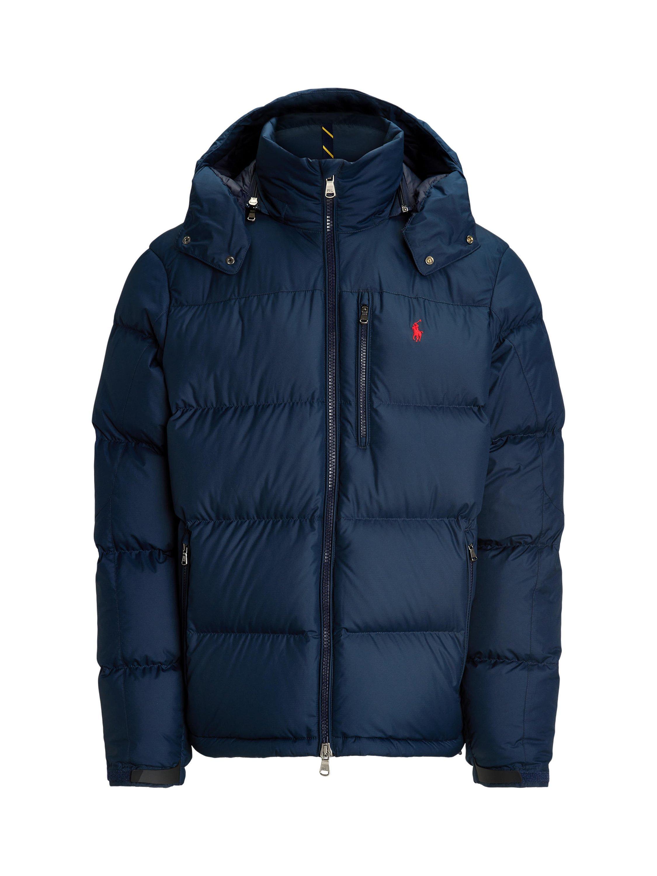 Product image 6 of 6, which shows Ralph Lauren Gorham Down Puffer Jacket, Collection Navy, S