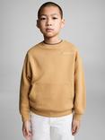 Mango Kids' Art Sweatshirt, Dark Yellow