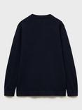 Mango Kids' Hugo Sweater, Navy