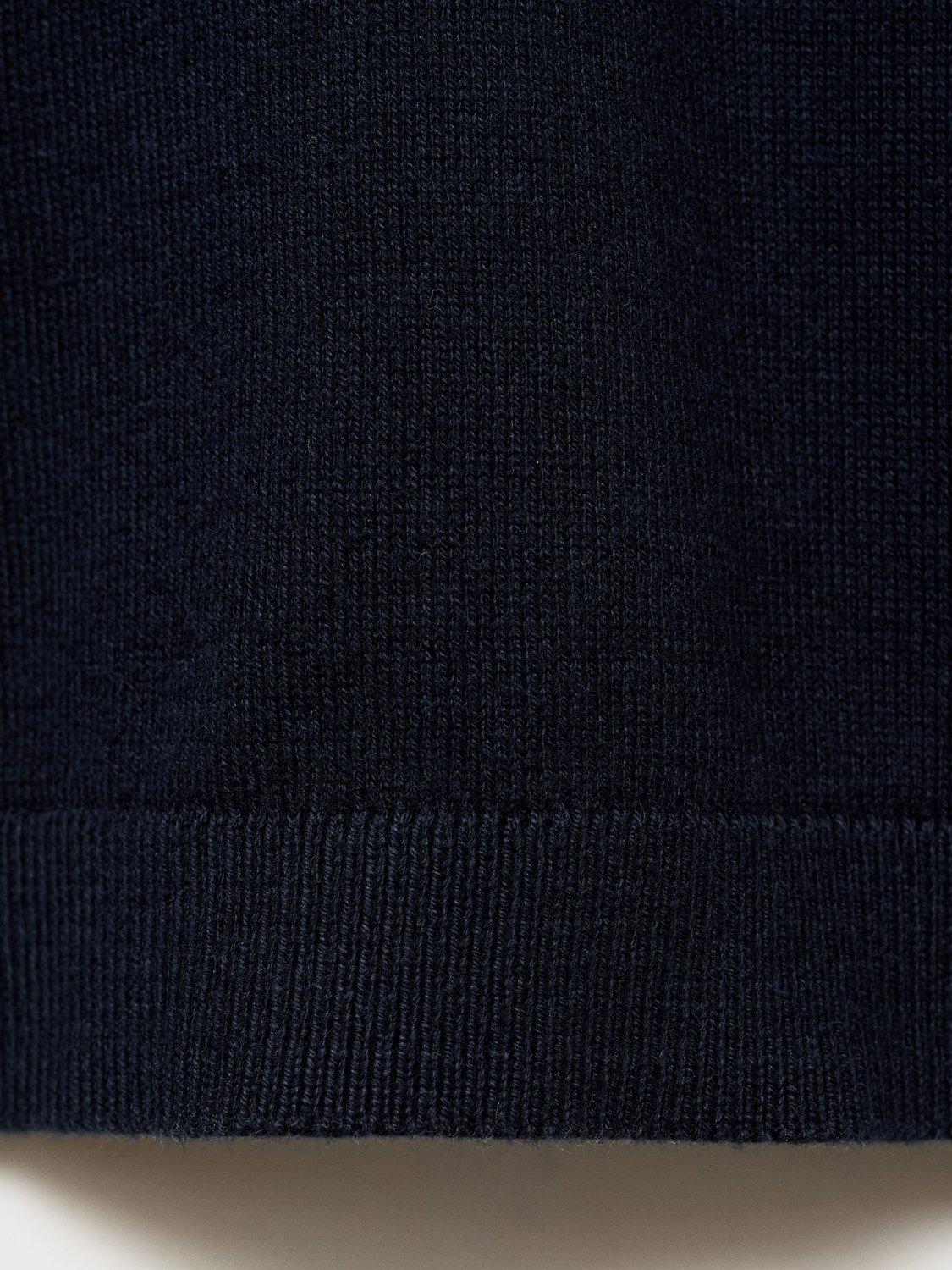 Product image 3 of 4, which shows Mango Kids' Hugo Sweater, Navy, 11-12 years