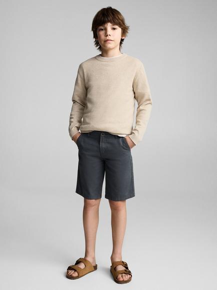 Mango Kids' Hugo Jumper - view 2, Beige
