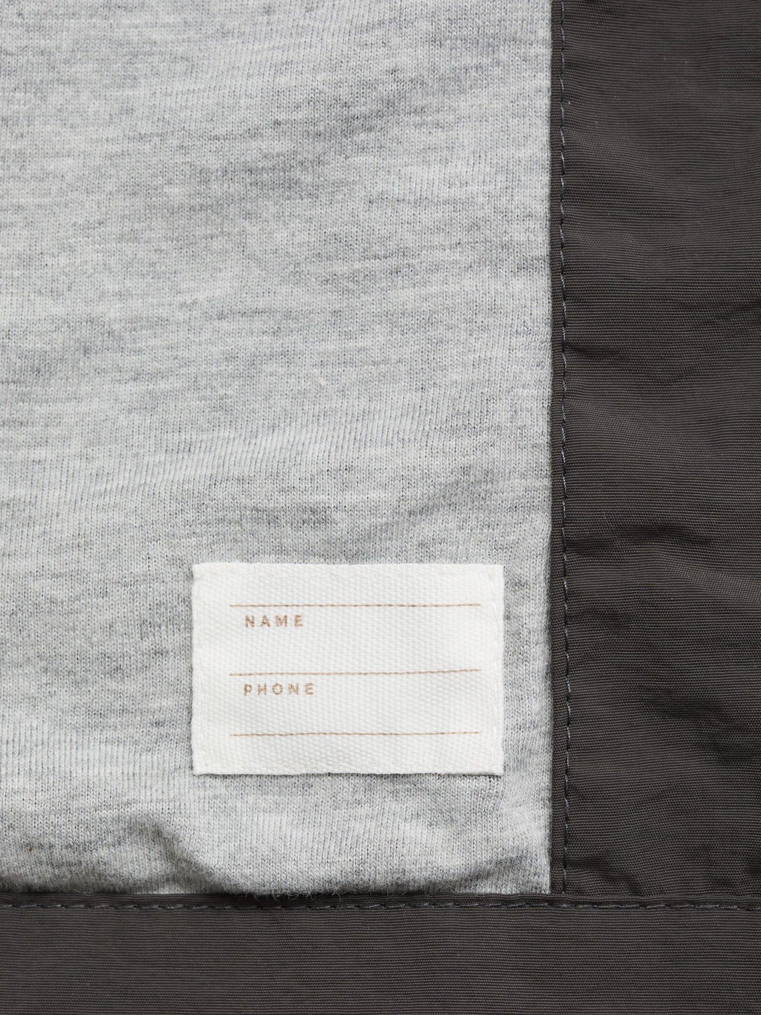 Product image 5 of 7, which shows Mango Kids' Lucas Hooded Zip Front Parka, Charcoal, 10 years