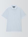 Ralph Lauren Stripe Cotton Blend Polo Shirt