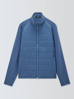 Polo Golf by Ralph Lauren French Terry Wool Blend Hybrid Jacket, Old Royal, Old Royal