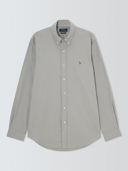 RLX Cotton Blend Polo Shirt, Grey, Grey