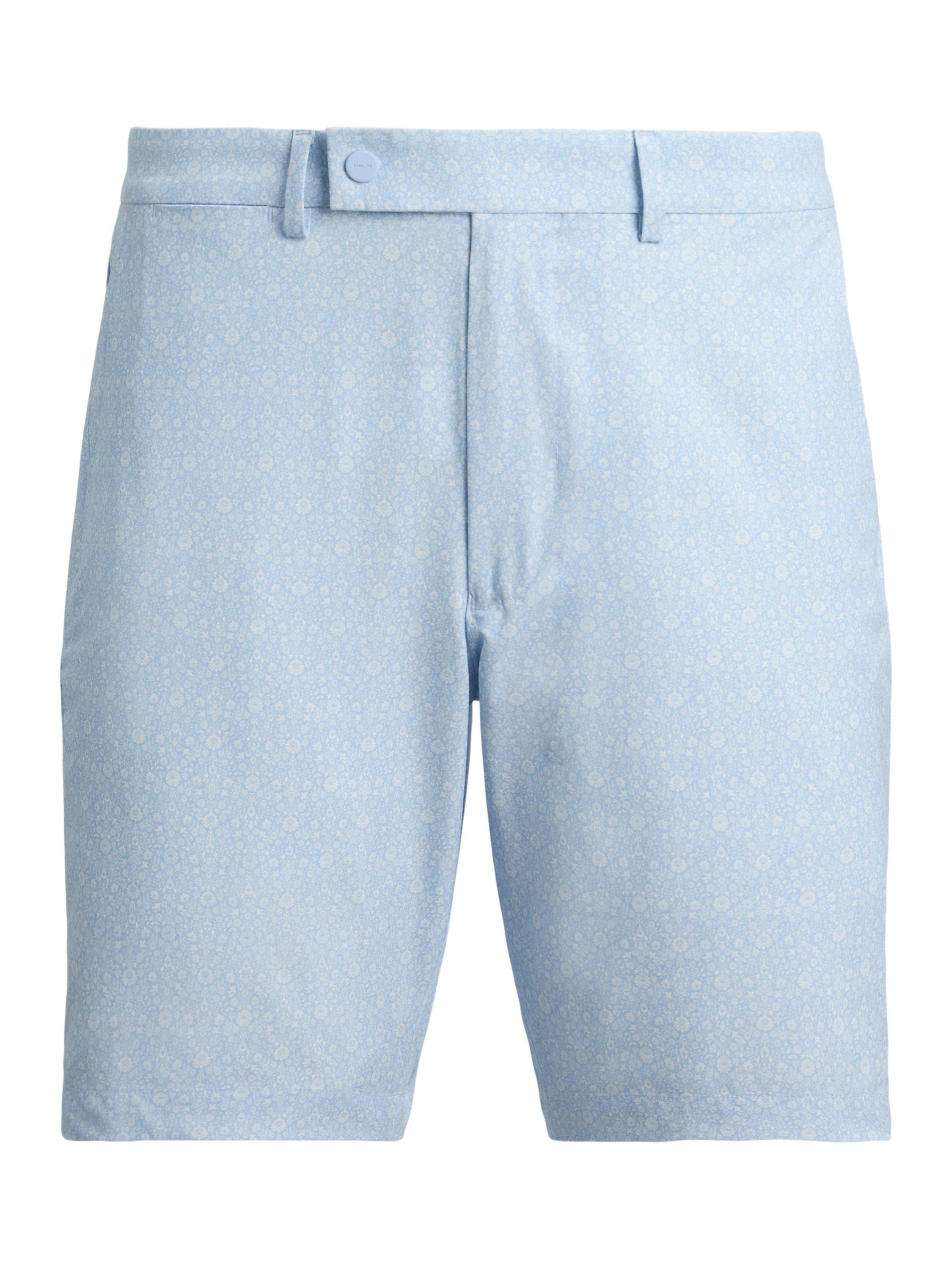 Product image 5 of 5, which shows Polo Golf by Ralph Lauren Woven Shorts, Wedge Floral- Off Bl, 36R