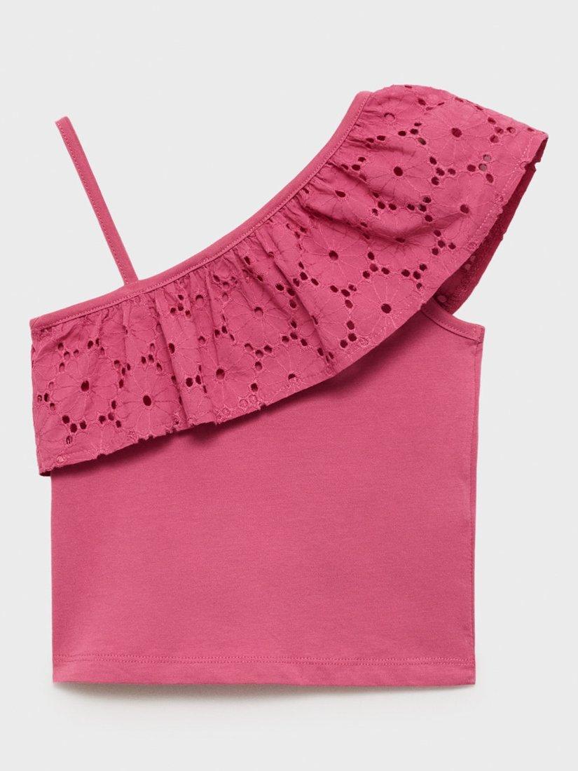 Product image 2 of 11, which shows VOLANTI TEE RED RDBE 5-6Y