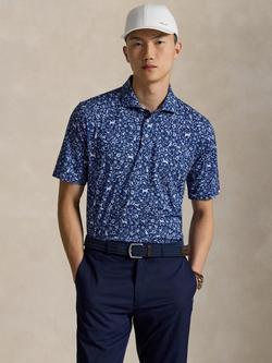 Polo Golf by Ralph Lauren RLX Short Sleeve Knit Polo Shirt, Old Royal Thr Green, Old Royal Thr Green