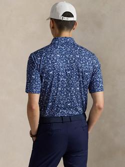 Polo Golf by Ralph Lauren RLX Short Sleeve Knit Polo Shirt, Old Royal Thr Green - view 2, Old Royal Thr Green