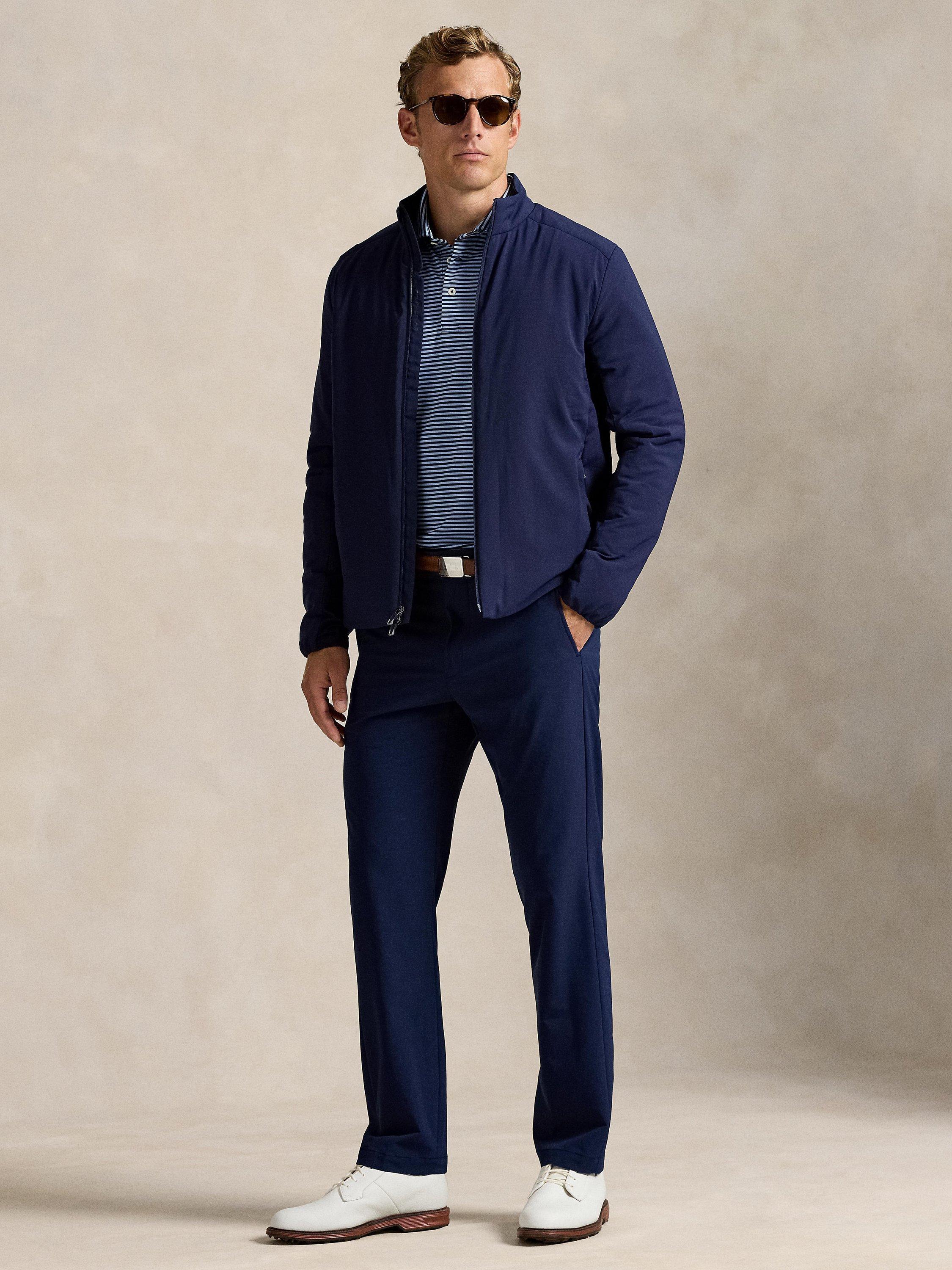 RLX Tailored Fit Stretch Fabric Trousers, Refined Navy
