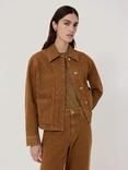 Jigsaw Cooper Cropped Denim Jacket