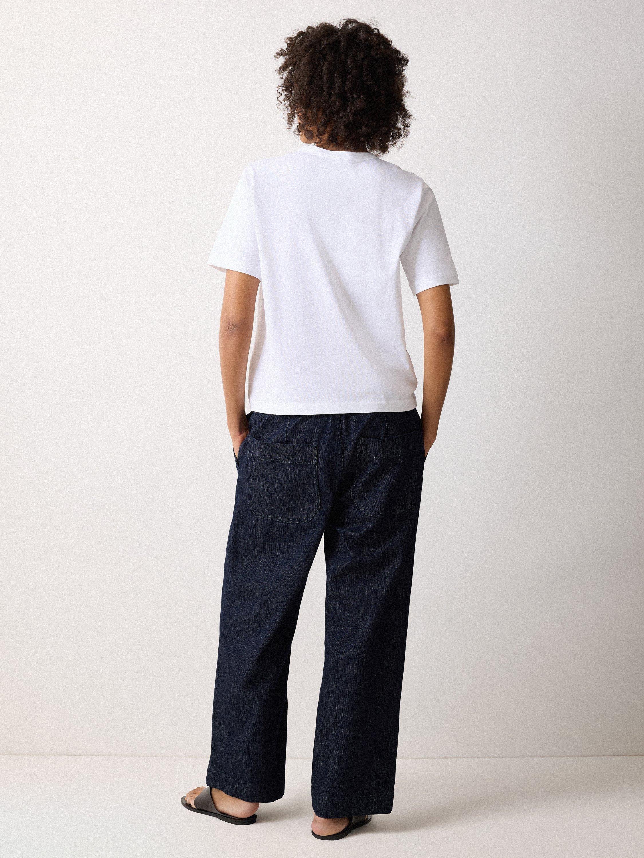 Product image 2 of 5, which shows Jigsaw Polaroid Daffodils Graphic T-Shirt, White, XS