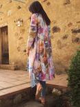 NRBY x Nela Anastasia Floral Pure Linen Coat, Multi