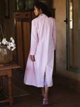 NRBY x Nela Odette Velvet Opera Coat, Soft Pink
