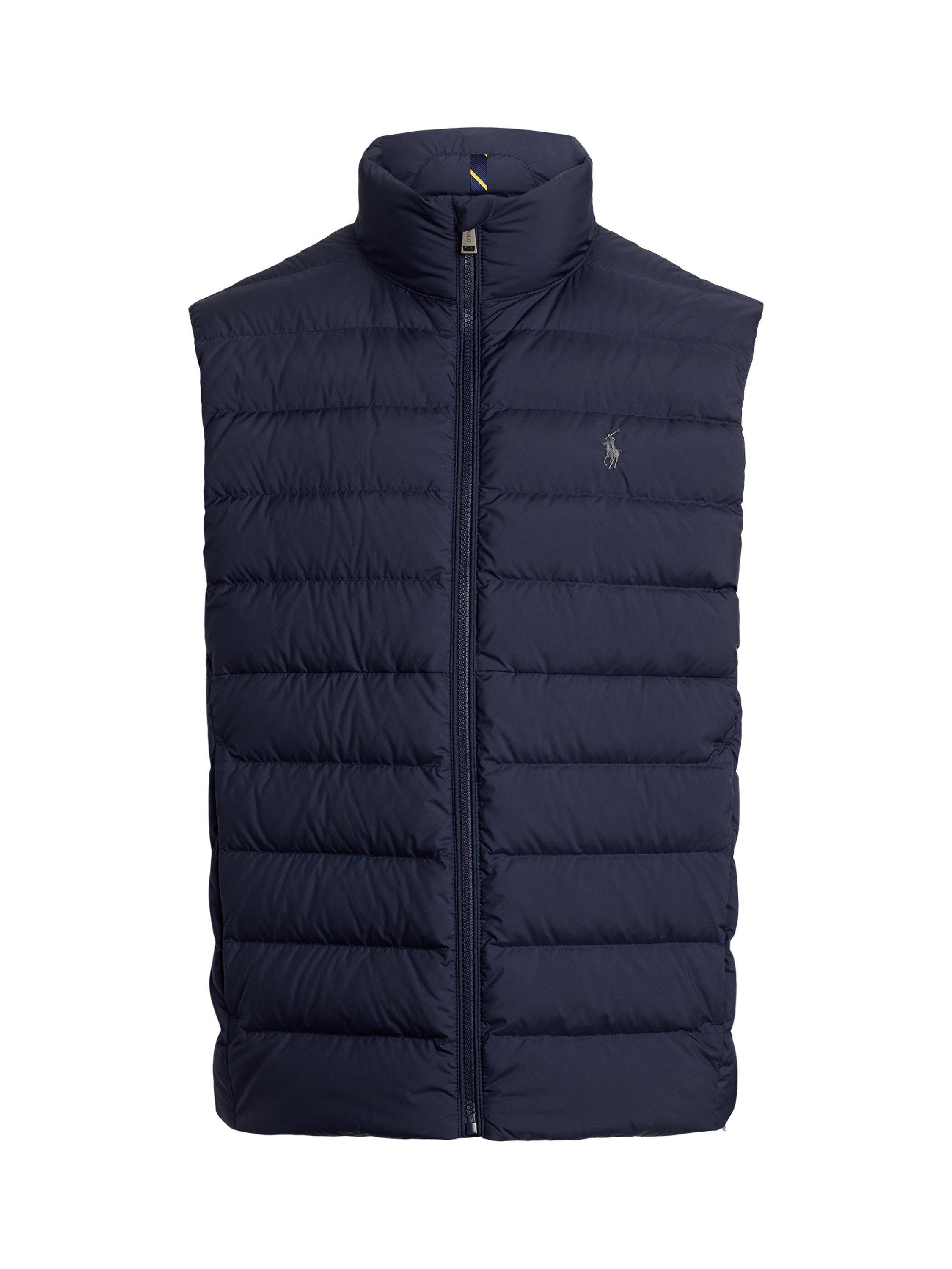 Product image 5 of 5, which shows Ralph Lauren Colden Packable Down Gilet, Collection Navy, S