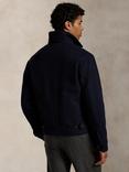 Polo Ralph Lauren Zip-Through Wool Jacket, Collection Navy