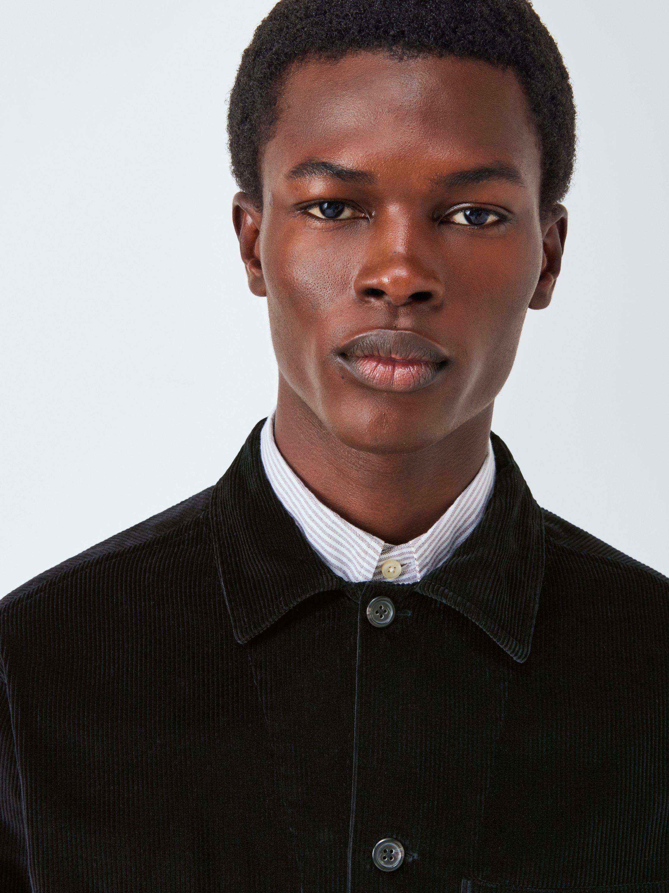 Product image 5 of 6, which shows Ralph Lauren Cotton Long Sleeve Collar Shirt, Polo Black, S