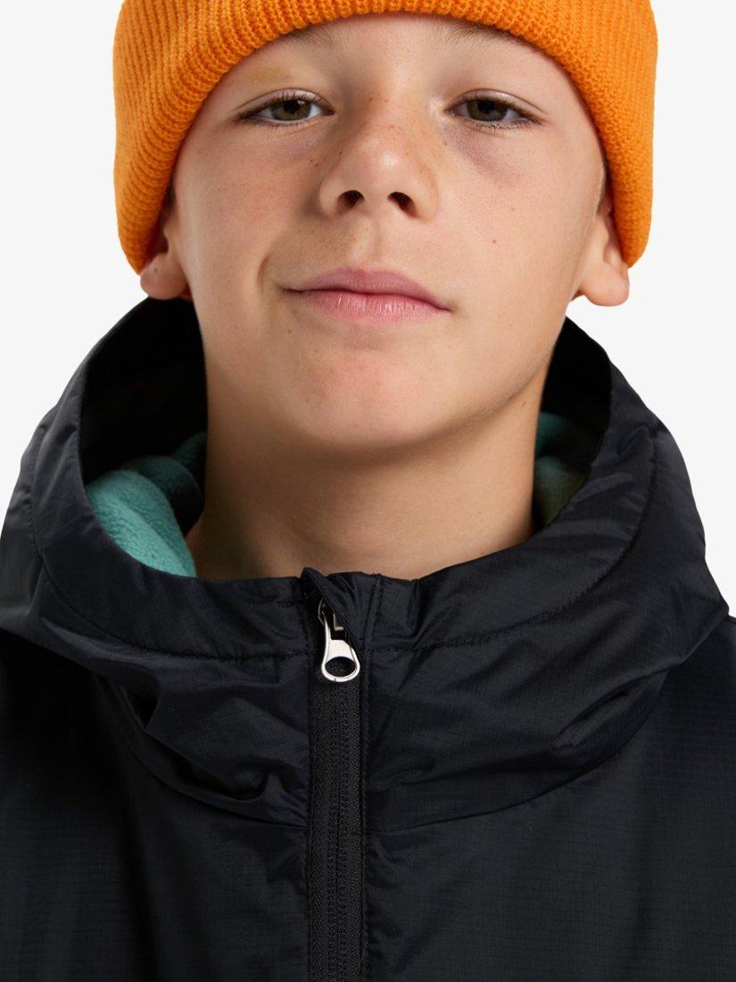 Product image 8 of 8, which shows Quicksilver Kids' Full Rig Changing Poncho, Fallen Rock, 8 years