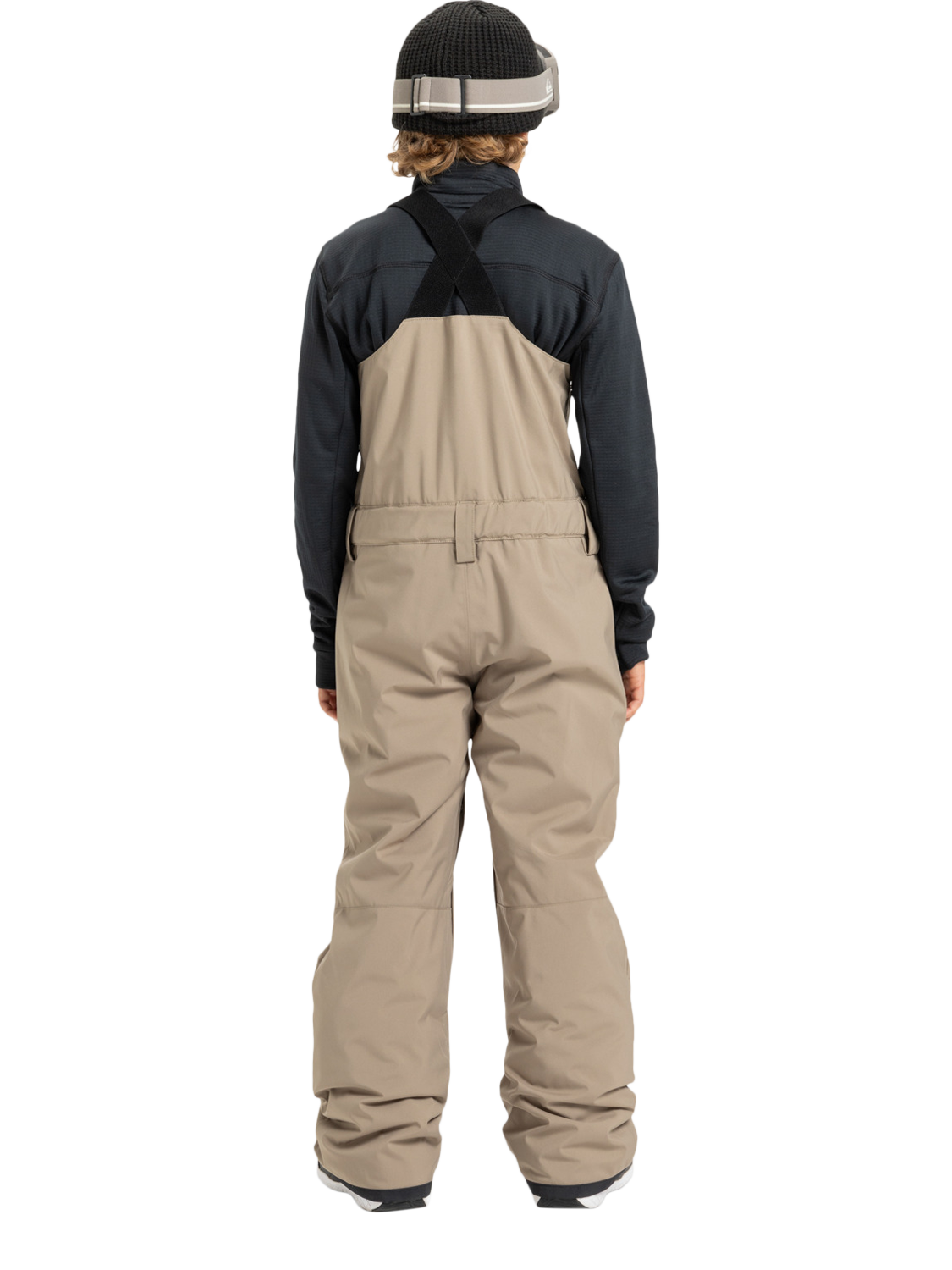 Product image 2 of 8, which shows Quicksilver Kids' Mash Up Technical Snow Bib, Fallen Rock, 8 years