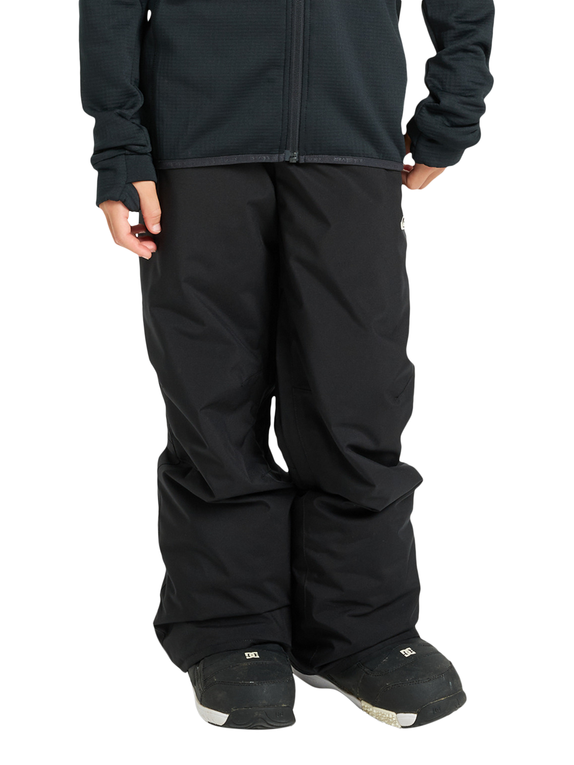 Product image 1 of 11, which shows Quicksilver Kids' Estate Snow Trousers, Black, 8 years
