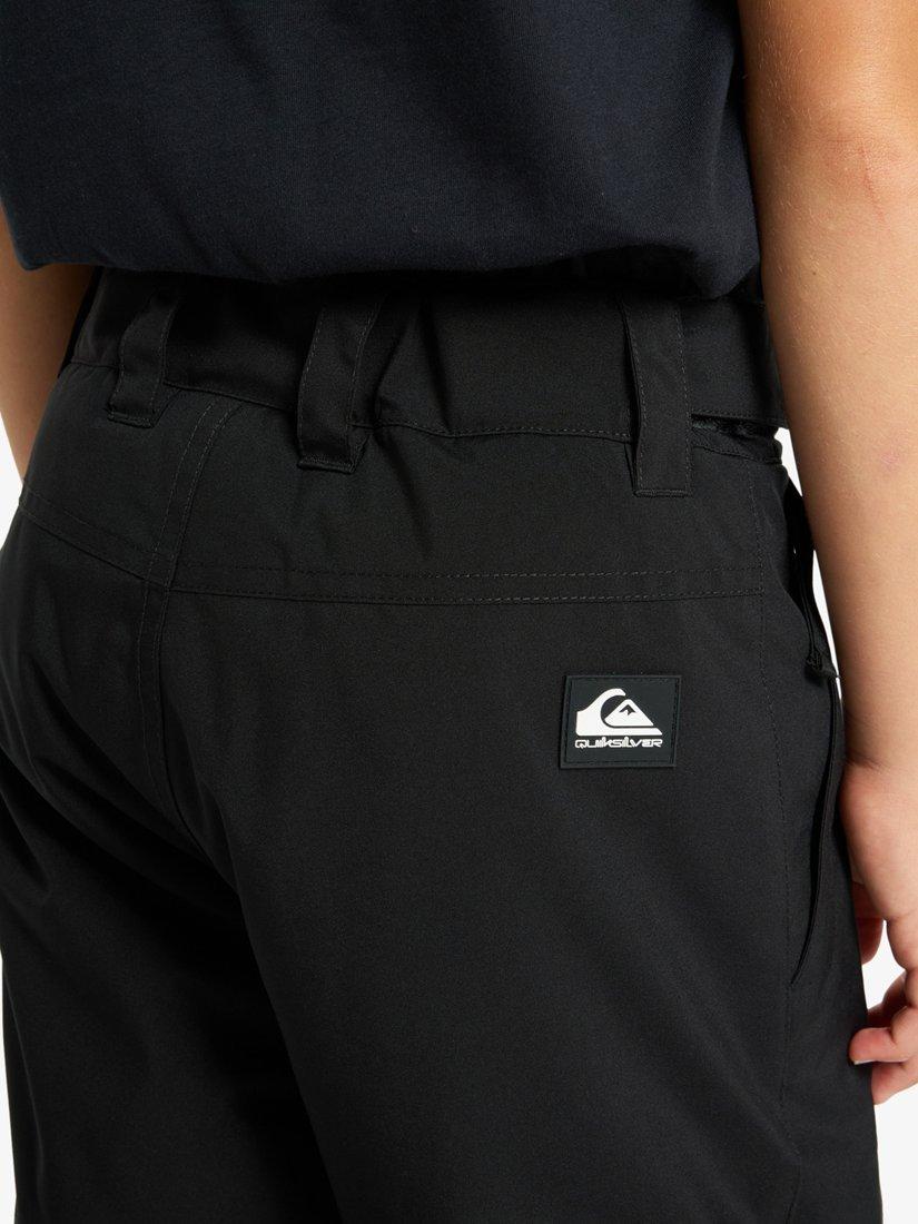 Product image 7 of 11, which shows Quicksilver Kids' Estate Snow Trousers, Black, 8 years