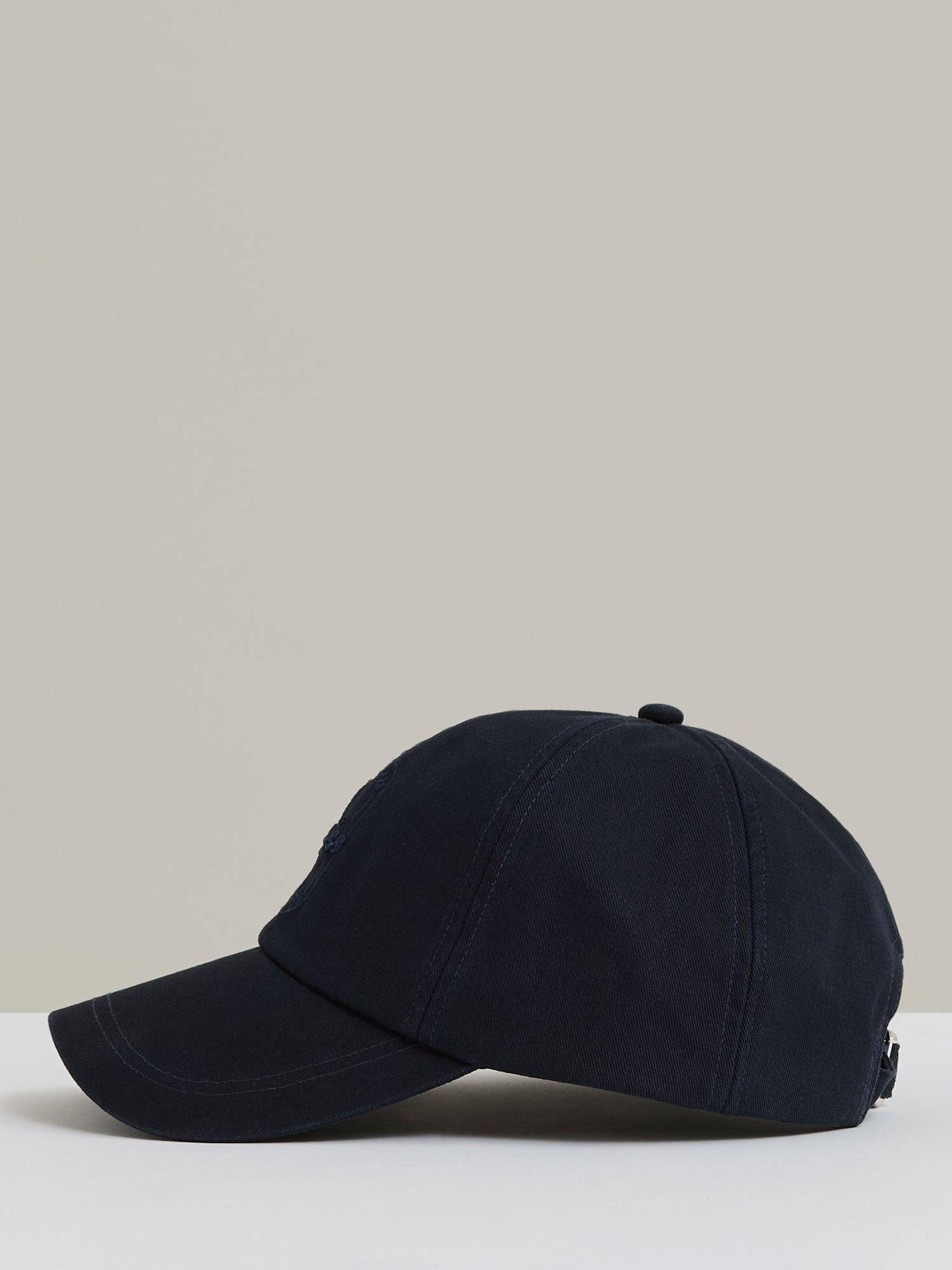 Reiss Elias Cotton Baseball Cap, Navy