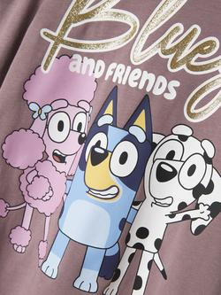 NAME IT Kids' Bluey Long Sleeve Top, Toadstool - view 2, Toadstool