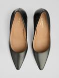 L.K.Bennett Fern Suede Pointed Toe Court Shoes, Black