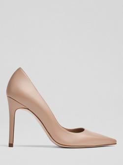 L.K.Bennett Fern Pointed Toe Court Shoes, Beige