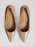 L.K.Bennett Floret Pointed Toe Court Shoes, Beige