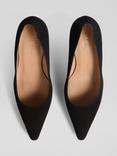 L.K.Bennett Floret Suede Closed Court Shoes