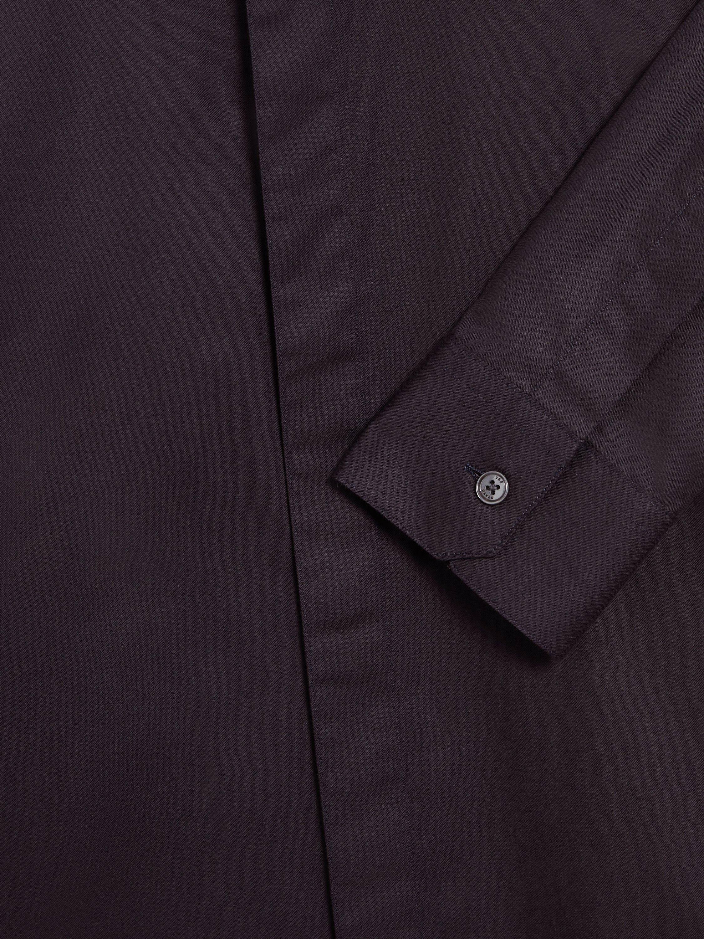 Product image 7 of 7, which shows Ted Baker Tibor Twill Shirt, Navy, M