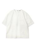 Albaray Relaxed Fit Denim T-Shirt, Ecru