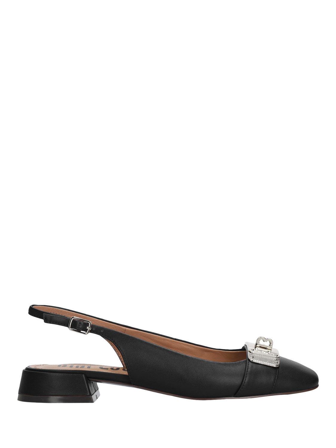 Product image 1 of 4, which shows Bibi Lou Slingback Court Shoes, Black, EU37