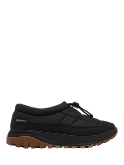 Columbia Snowtrot Cosy Mules, Black/Sea Salt, Black / Sea Salt