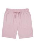 Chelsea Peers Linen Blend Relaxed Shorts, Pink