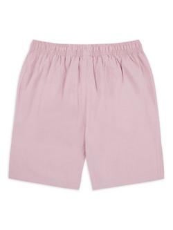 Chelsea Peers Linen Blend Relaxed Shorts, Pink - view 2, Pink
