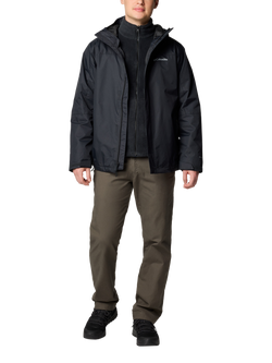 Columbia Men's Tunnel Falls Waterproof Jacket, Black - view 2, Black