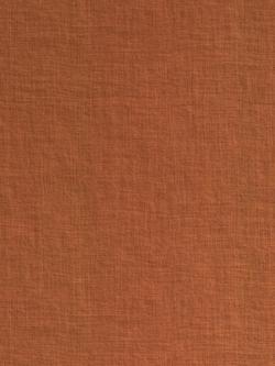 John Lewis Textured Weave Pair Blackout Lined Eyelet Curtains - view 2, Sienna