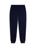 Polo Ralph Lauren Kids' Cotton Blend Knit Joggers, Refined Navy