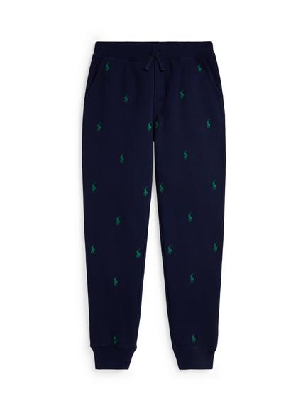 Polo Ralph Lauren Kids' Cotton Blend Knit Joggers, Refined Navy, Refined Navy