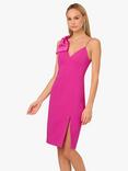 Adrianna by Adrianna Papell Bow Strap Mini Sheath Dress