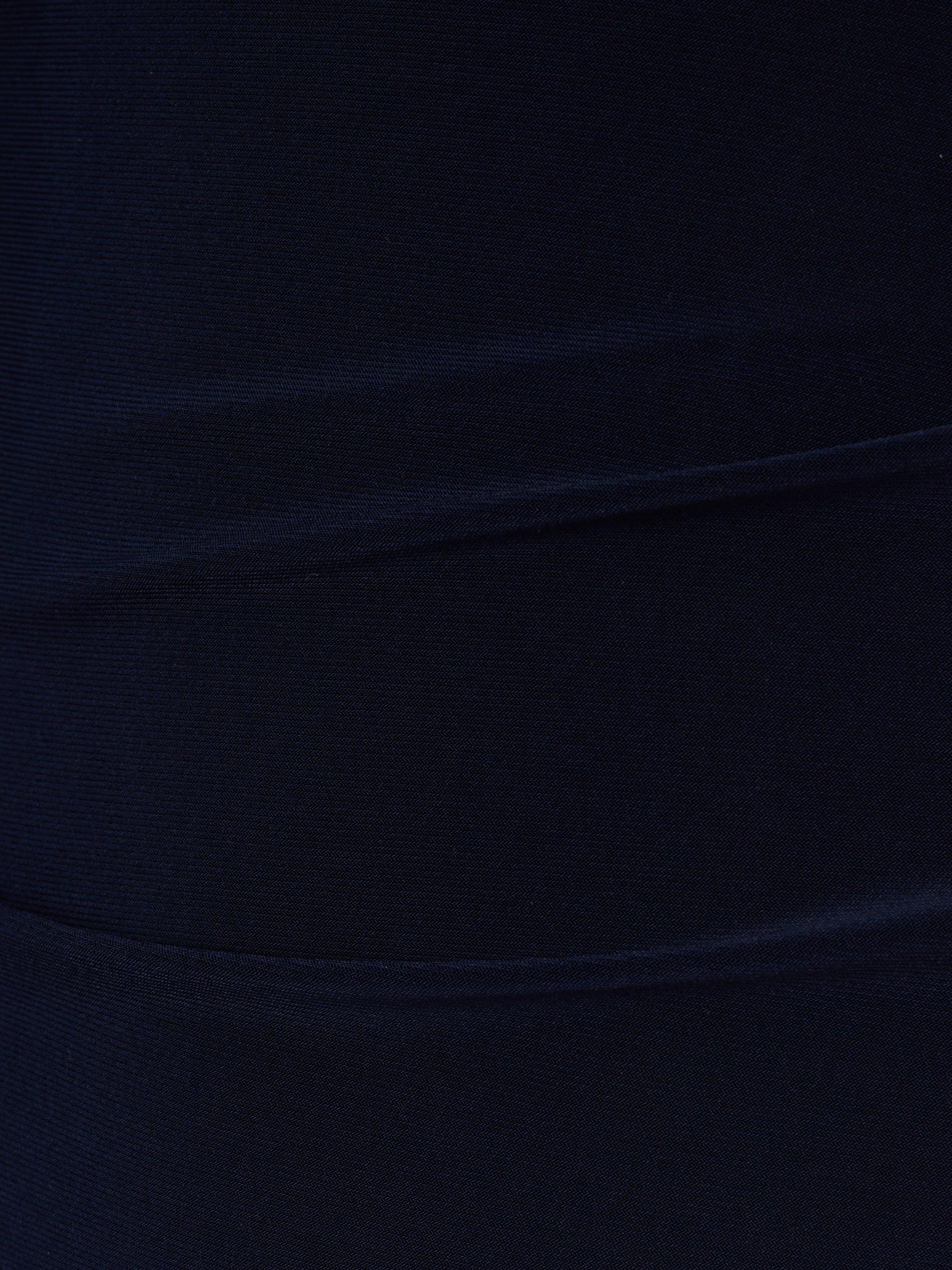 Product image 6 of 6, which shows Adrianna Papell Tuxedo Maxi Dress, Midnight, 6