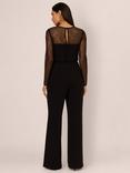 Adrianna Papell Knitted Crepe Jumpsuit