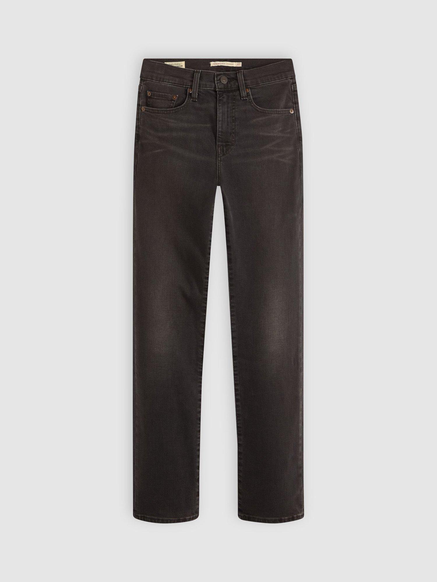 Product image 4 of 4, which shows Levi's 724 Straight High-Rise Slim Fit Jeans, Together Time, W24/L30