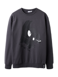 NAME IT Kids' Cotton Blend Long Sleeved Fortnite Sweatshirt, Forged Iron