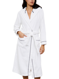 Femilet Cosy Soft Feel Towelling Dressing Gown, Milk