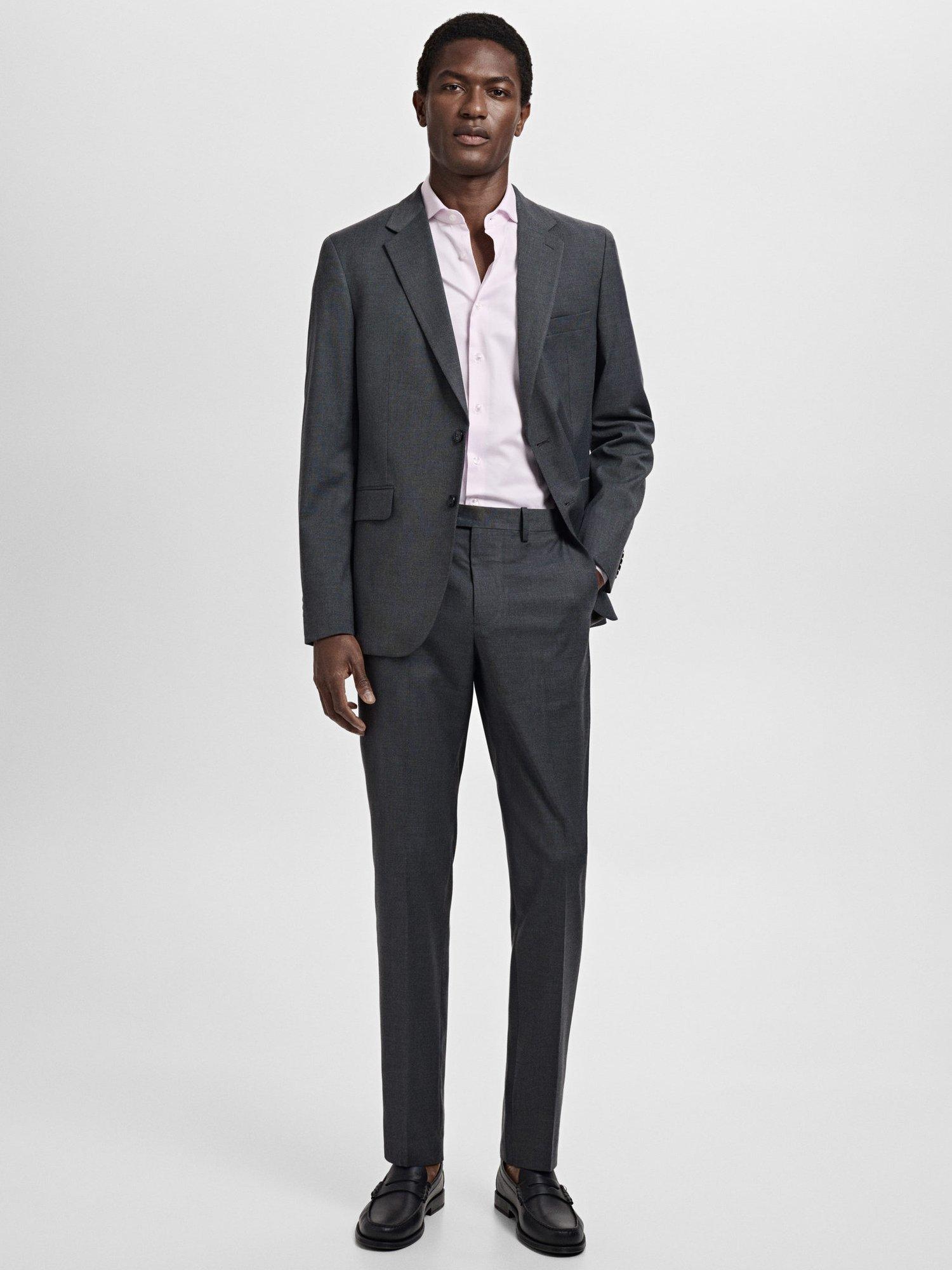 Product image 2 of 8, which shows Mango Lake City Cotton Shirt, Light Pink, L