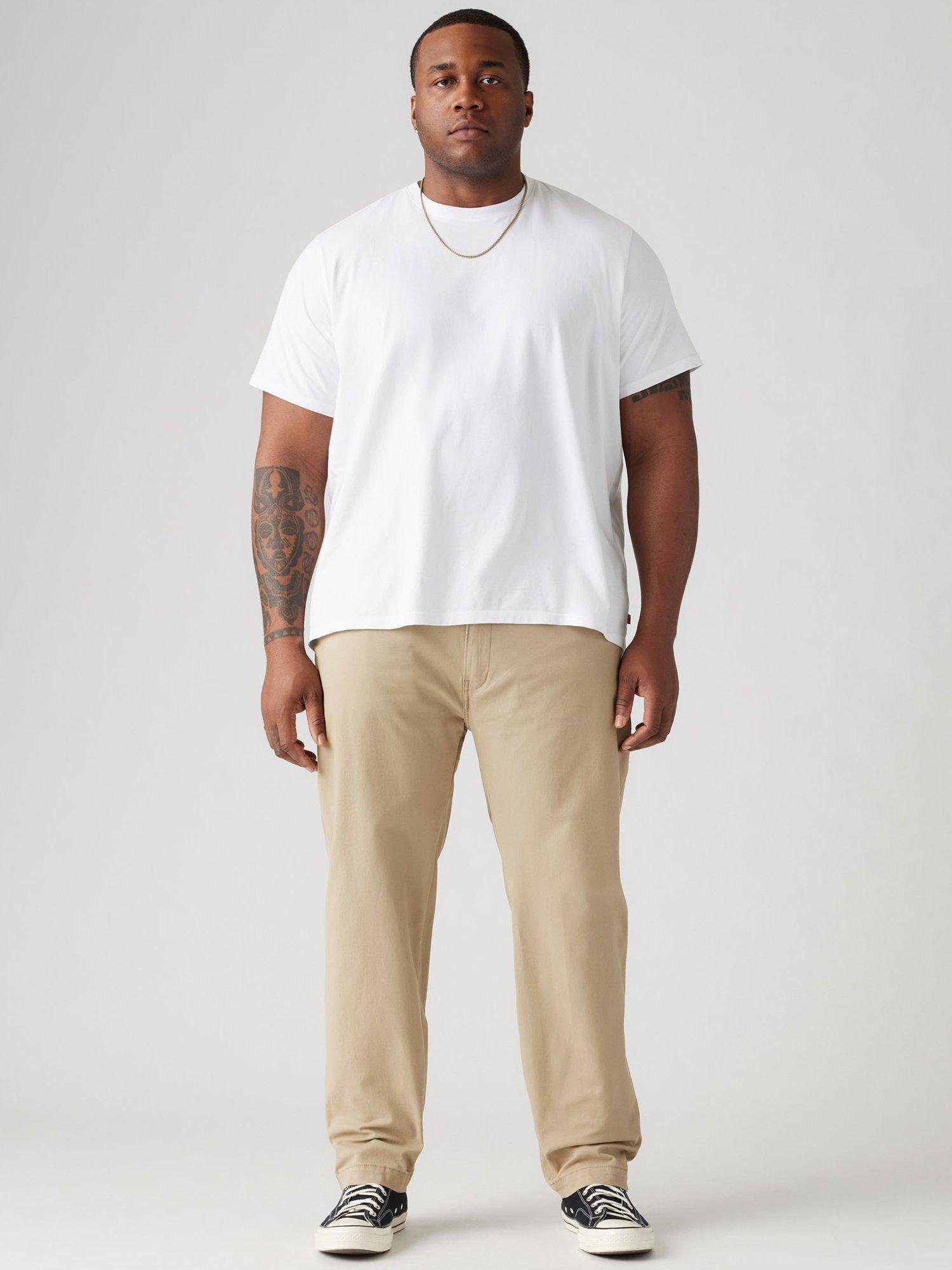 Product image 1 of 3, which shows Levi's XX Chino Standard Taper Trousers, True Chino, 42R